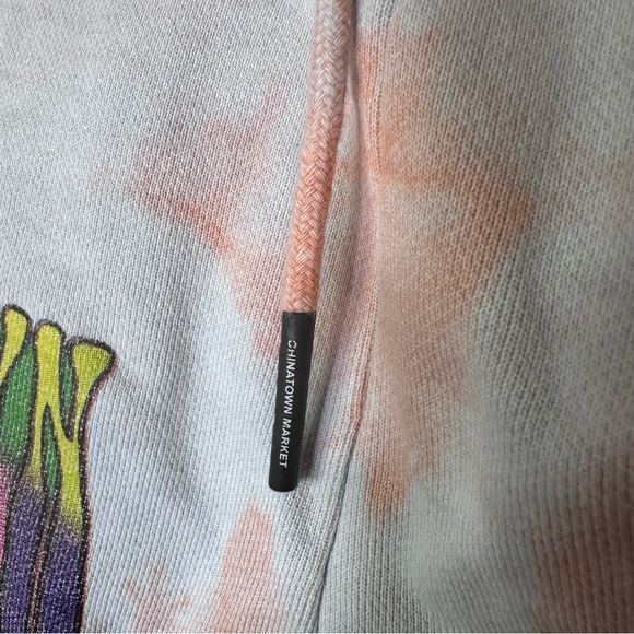 Chinatown Market Peace Tie Dye Sweat Shorts Sz XXL - Picture 6 of 9